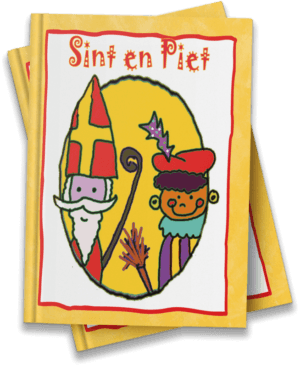 Sint en Piet gepersonaliseerd boek met naam sinterklaasverhaal - sinterklaasboek