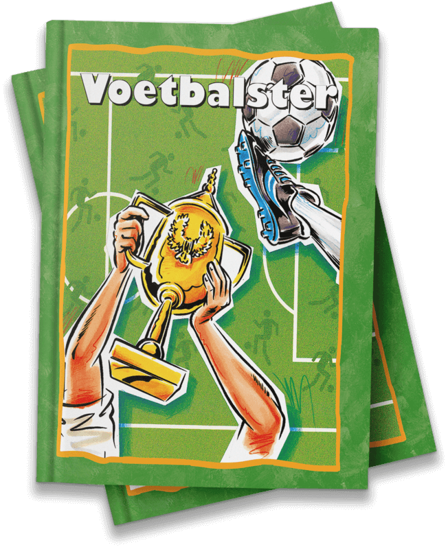 voetbalboek - voetbalster - gepersonaliseerd kinderboek met naam