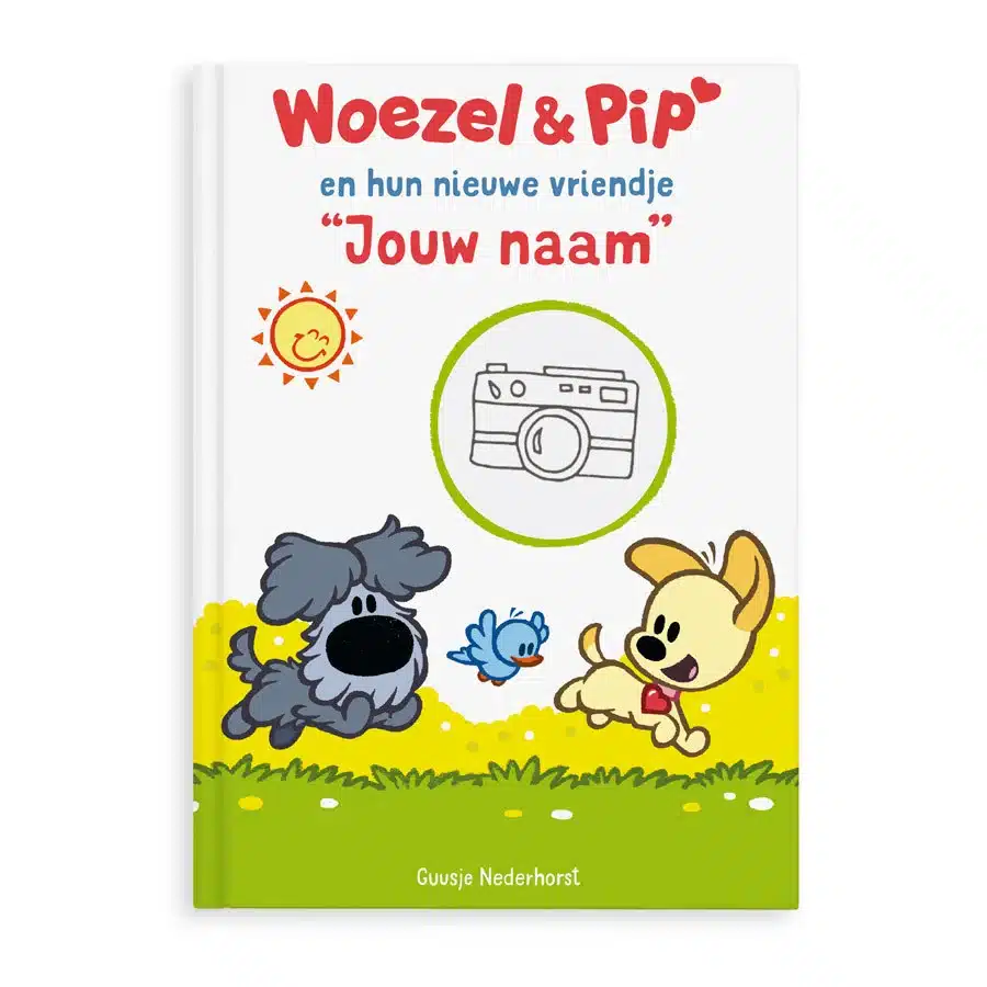 Woezel en Pip en hun nieuwe vriendinnetje gepersonaliseerd boek-met eigen naam kind